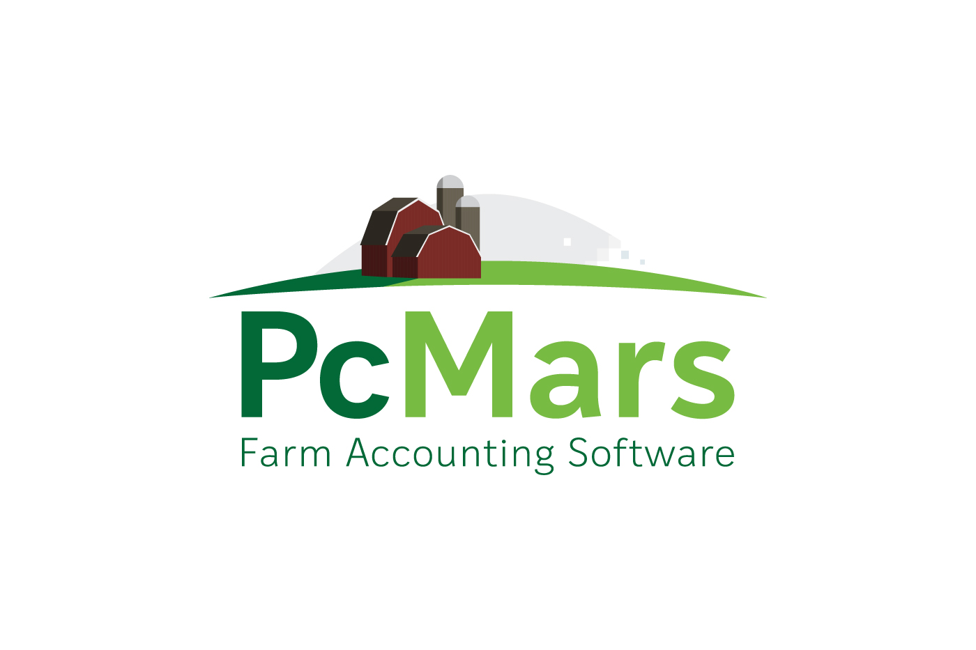 PcMars Farm Accounting Software logo design