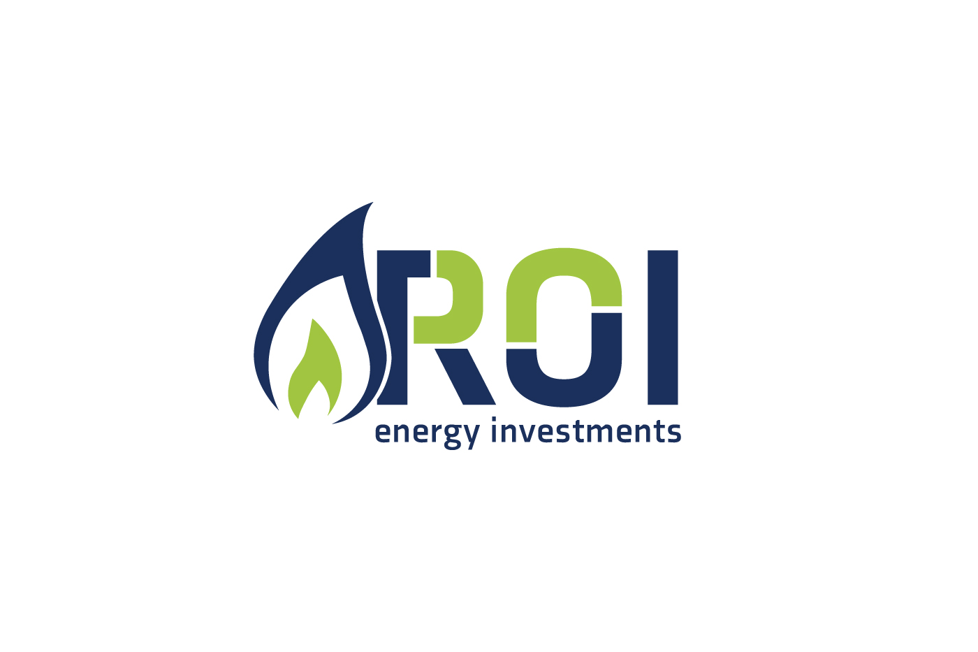 ROI Energy Investments logo design