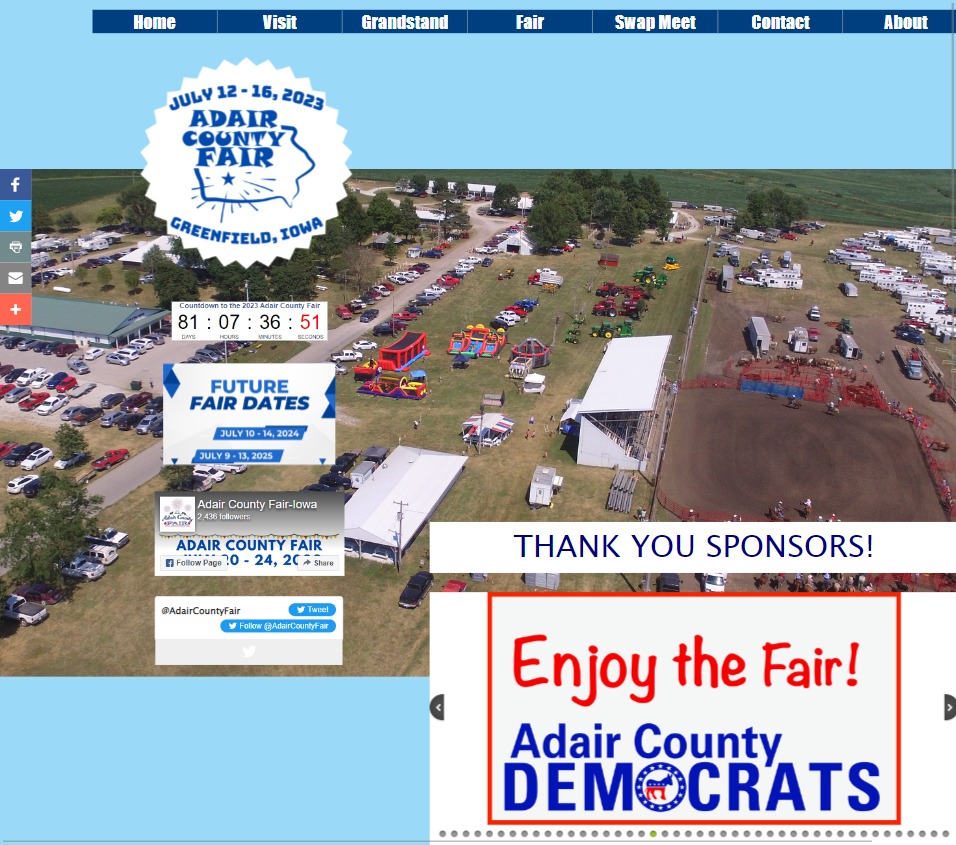 Adair County Fair -original website