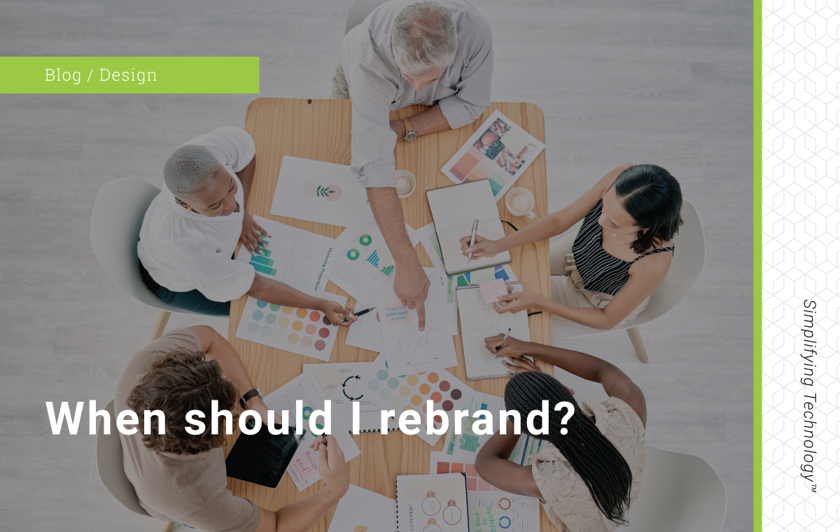 Blog post graphic: When should I rebrand?