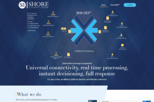 Screenshot of Shore Alliance Website