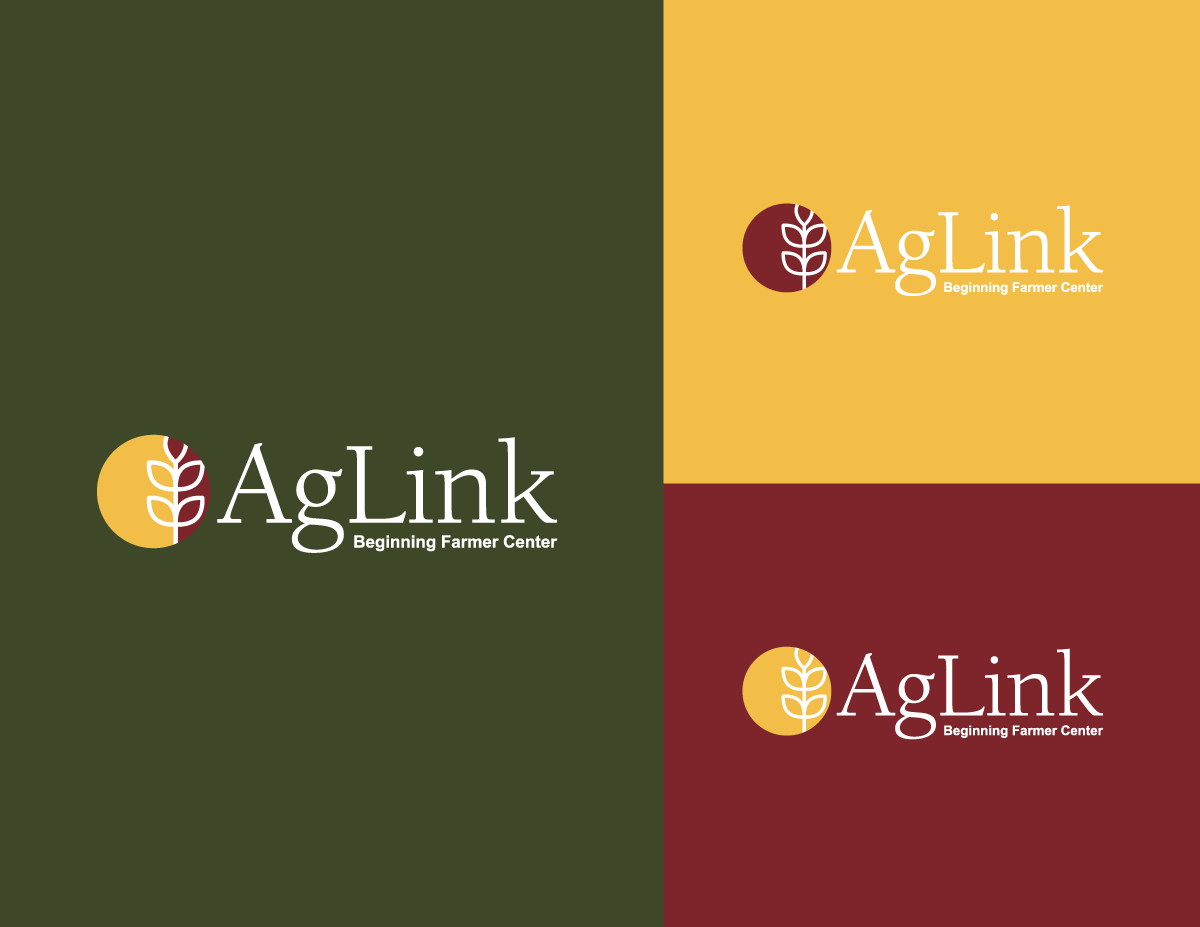 AgLink logo design variations