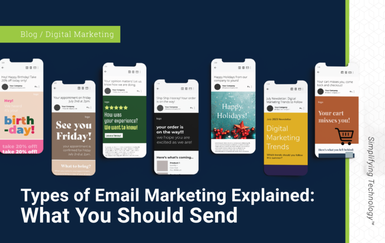 blog types of email marketing