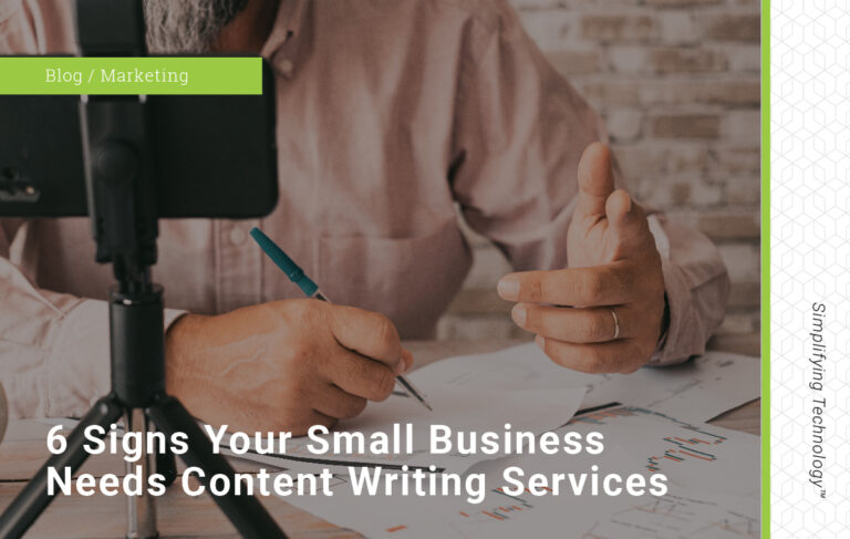 blog 6 signs your biz needs writing services