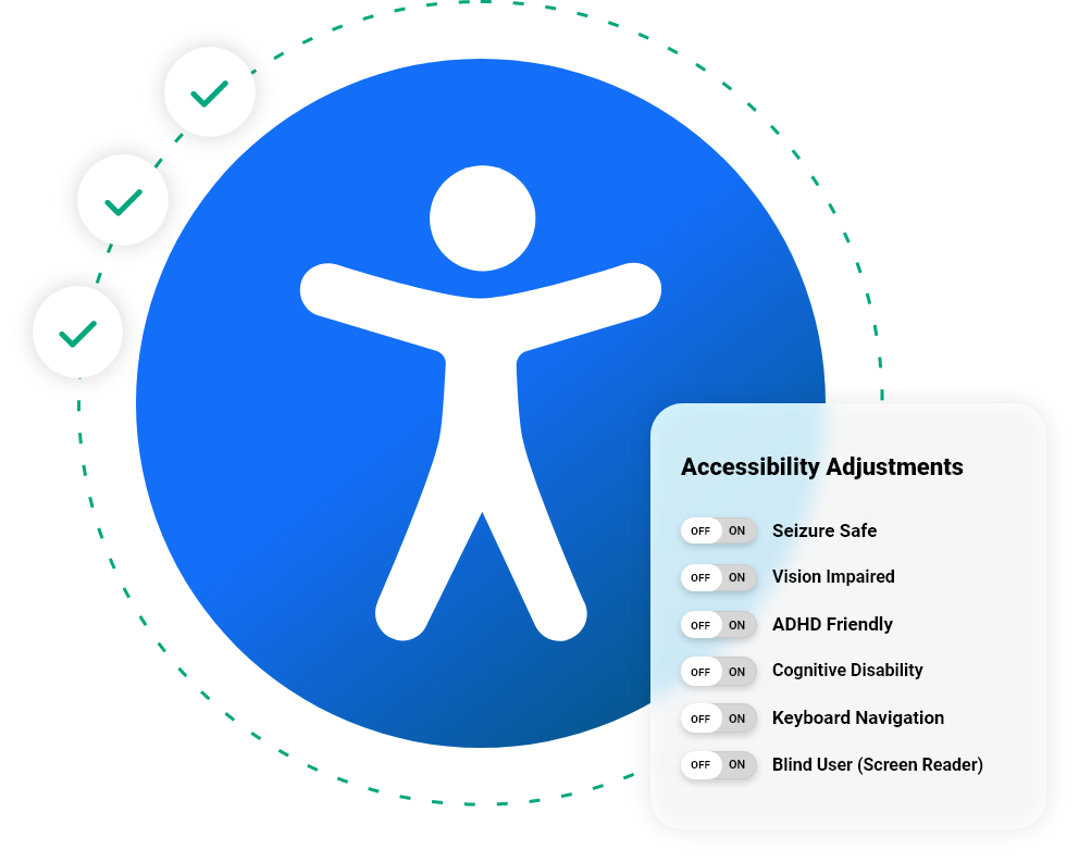 saltech accessiblity homepage