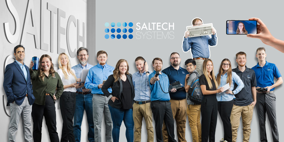 Group shot of Saltech Systems employees