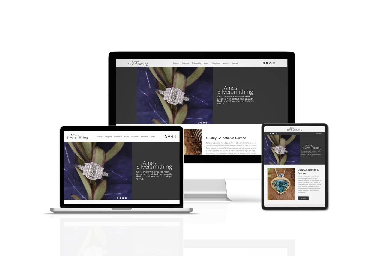 ames-silversmithing-web-design-mockup