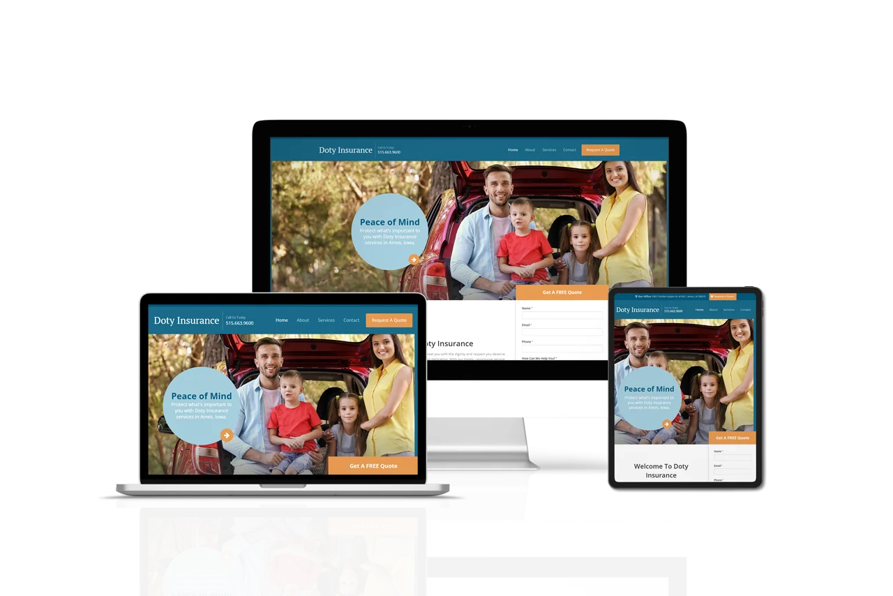 doty-insurance-web-design-mockup
