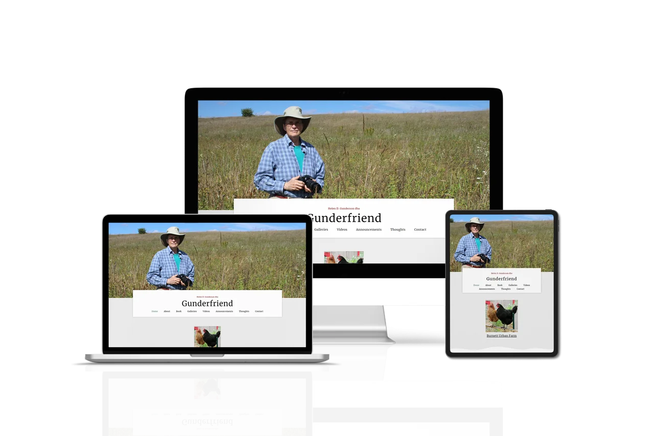 gunderfriend-web-design-mockup