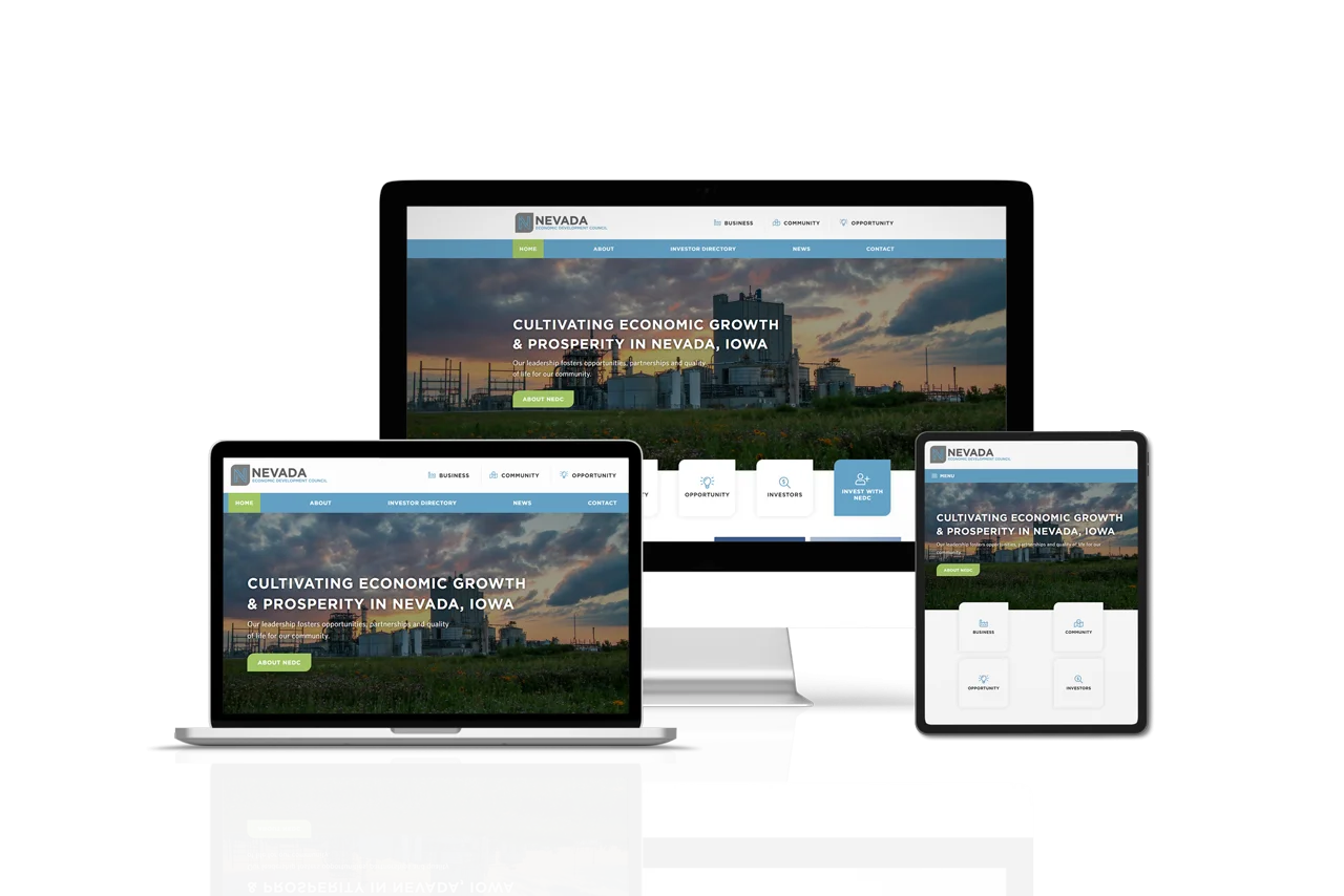 nevada-economic-development-council-web-design-mockup