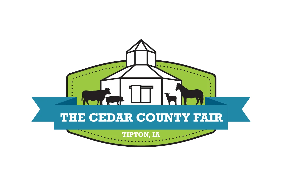 The Cedar county Fair logo