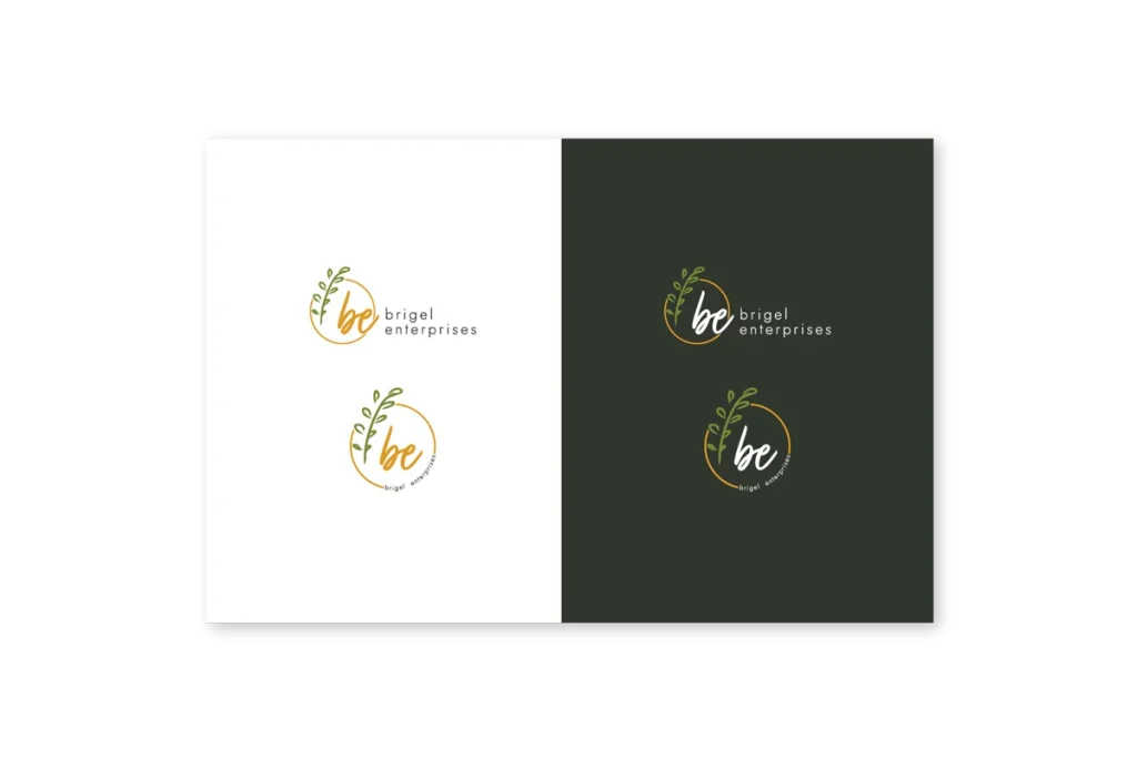 Brigel Enterprises logo design