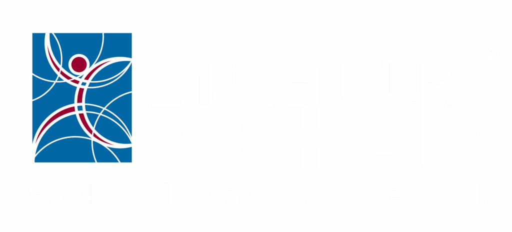Copy of 21st Horizontal Logo with Tagline CMYK WB 01