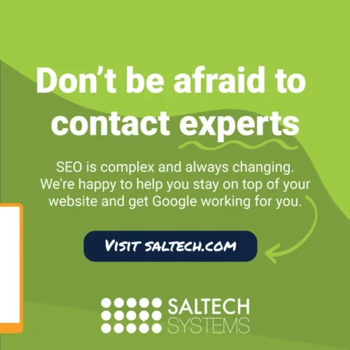Don't be afraid to contact experts